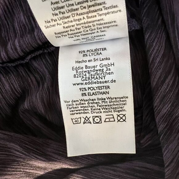 Eddie Bauer Purple Womens Vneck Petite Small Dress Pockets Outdoor Pickleball - Picture 10 of 14